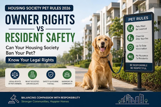Housing Society Pet Rules 2026: Owner Rights vs Resident Safety – Can Your Housing Society Ban Your Pet?