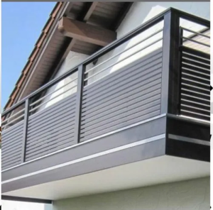 Matte Black Balcony Grills