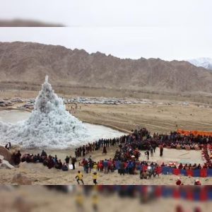 The Ice Stupa