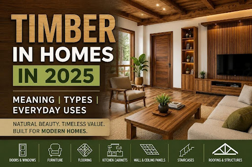 Timber in Homes in 2026: Meaning | Types | Everyday Uses