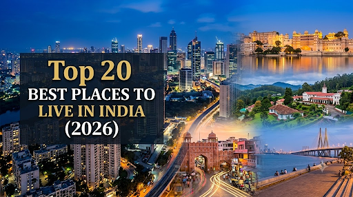 Top 20 Best Places to Live in India 2026