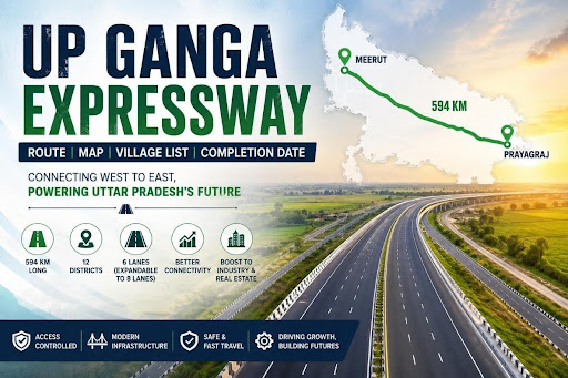 UP Ganga Expressway Route: Map | Village List | Completion Date